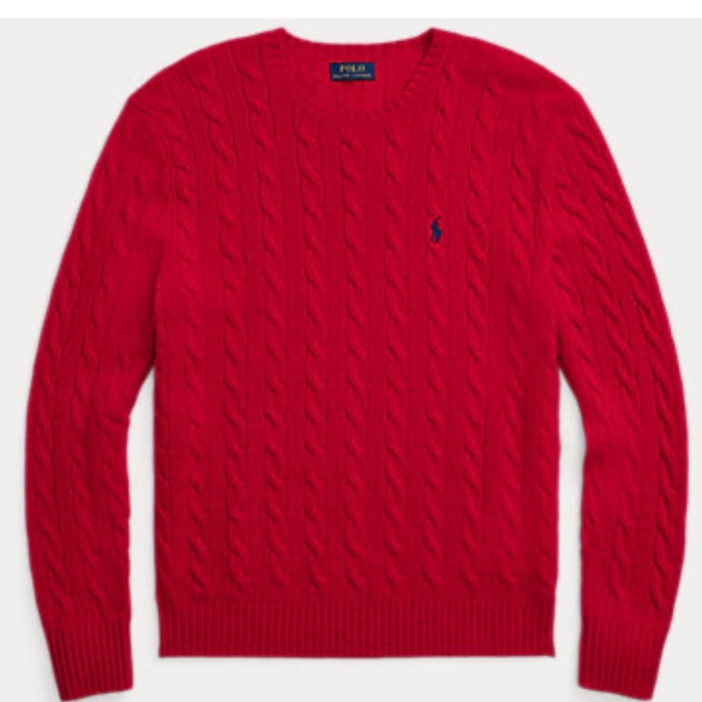 Sweater, Polo by Ralph Lauren, like new.